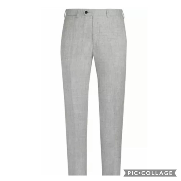 Suitsupply Other - SuitSupply Wool Light Grey Brescia Dress Pants